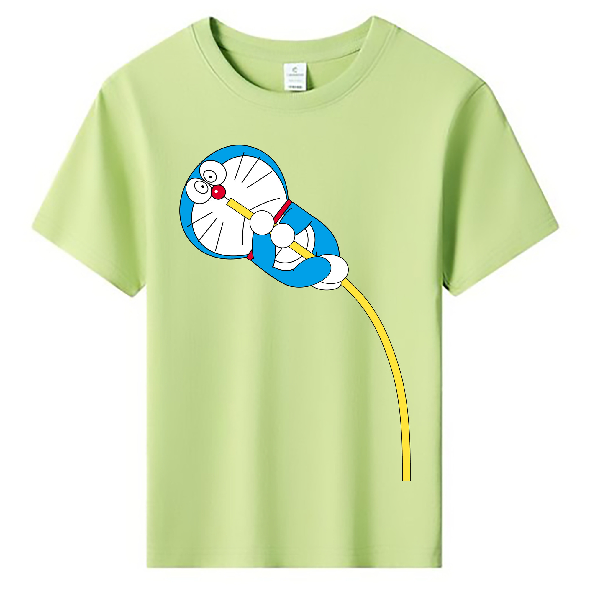 （画像用） ドラえもん Doraemon 綿100％キッズTシャツ（フロントプリント）